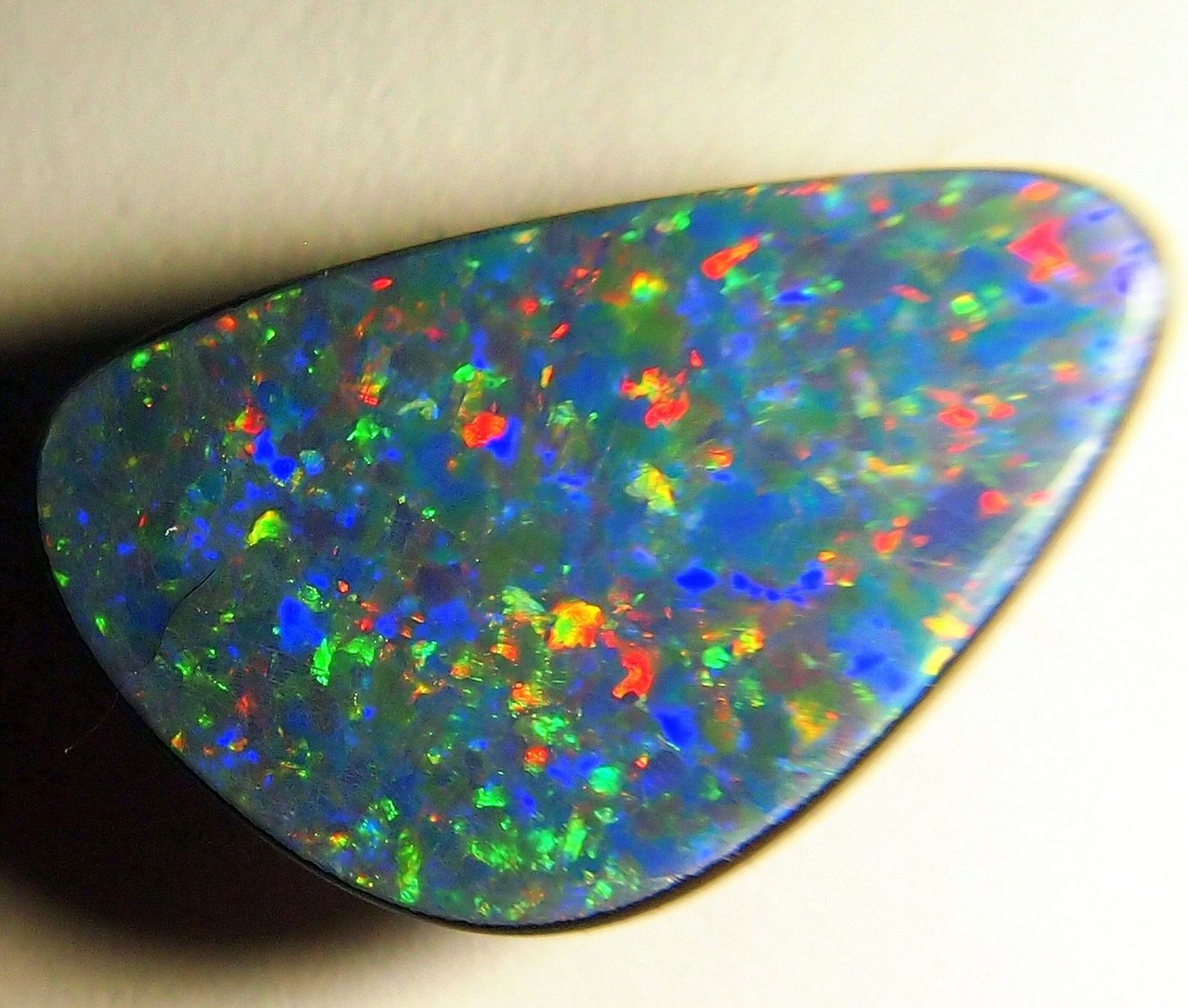 Pietre preziose: 8,7 ct. Multicolour Blackopal-Douplette AAA – Nuovo e nell'imballaggio originale da Reinach BL venduto da rumablum 4