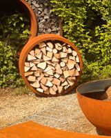 Holzlager Rund Durchmesser 98cm