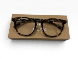 neue GLAS Blaulichtfilter Brille Zoey Amber Schildpatt braun