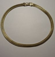 Vintage Halskette goldfarben