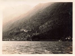Lago di Lugano – Cressogno (frazione di Valsolda) 1953 foto