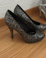 Pumps glitzer silber Damen Grösse 39 neuwertig