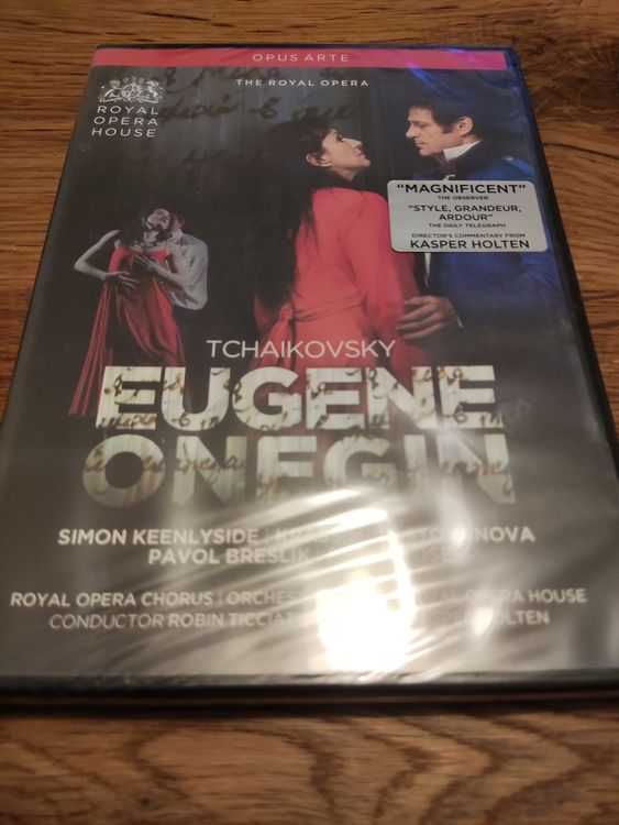 Eugene Onegin, Tschaikowsk (DVD) NEU und OVP (Gebraucht) in Oberembrach ...