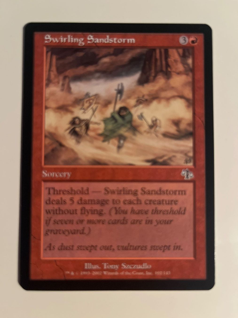 Magic The Gathering Carte collezionabili: 1 x Swirling Sandstorm - Magic: The Gathering - MtG – Usato da Kriens venduto da Shadi1980