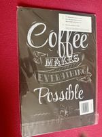 1 Retro Metallschild Coffee 20x30 cm neu verpackt