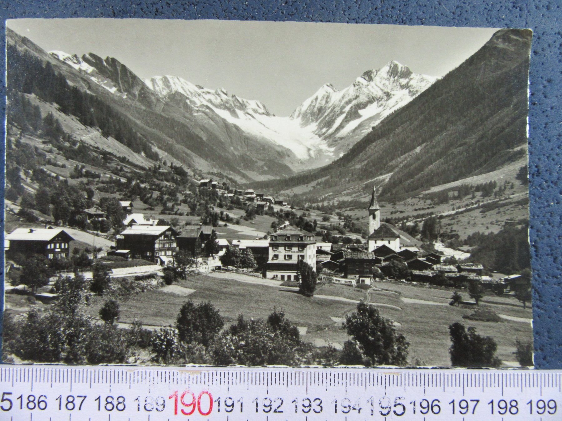 Cartoline postali: KIPPEL IM LÖTSCHENTAL VS AK 1948 – Usato da Ettingen venduto da Hausi4711