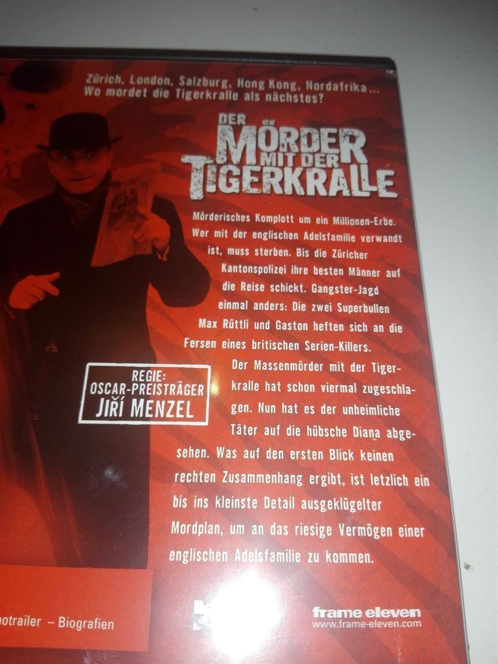 Tutti i DVDs: Der Mörder mit der Tigerkralle                     ©'1986 – Usato da St.Gallen venduto da elk2022 3