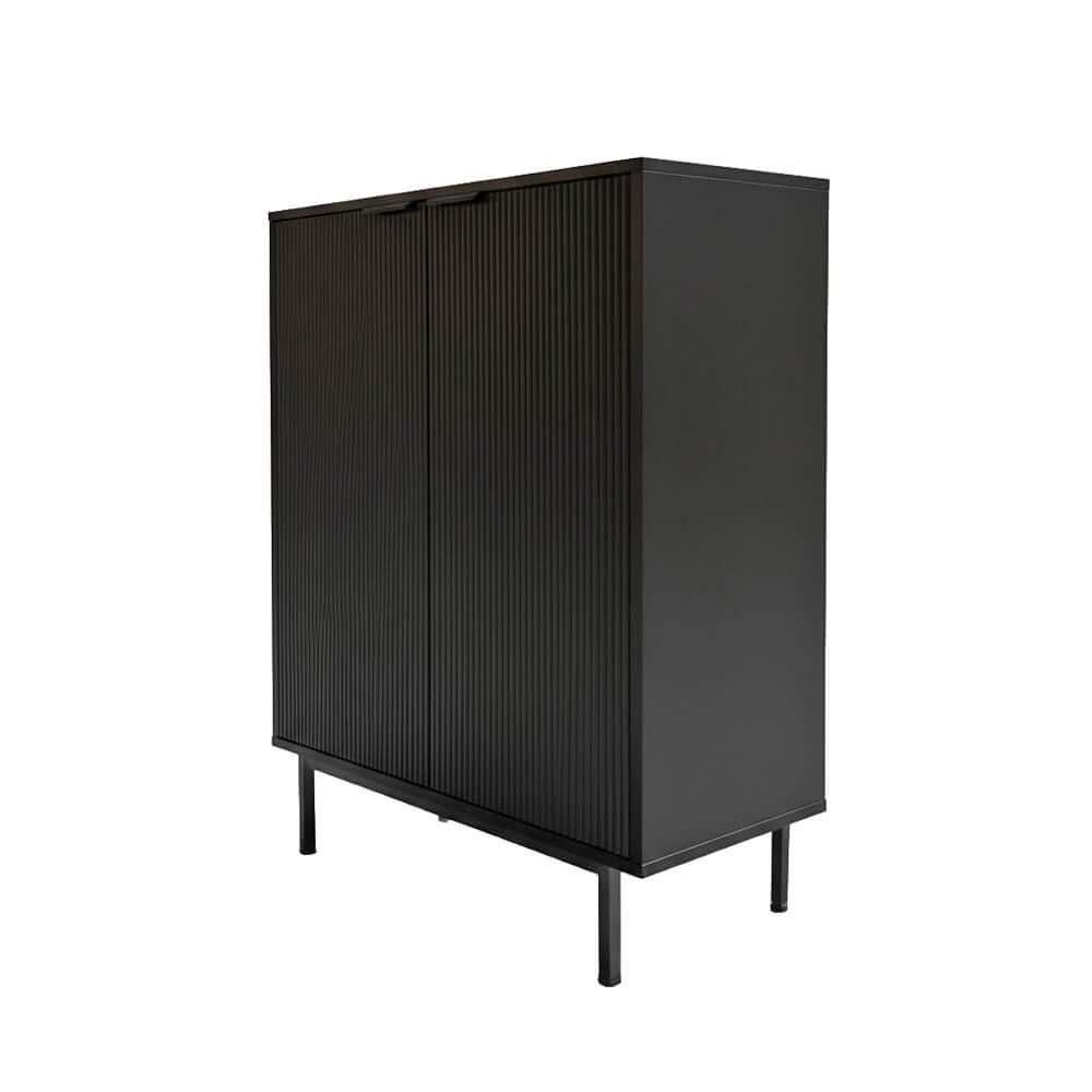Cassettiere: Sideboard 115x90cm NALA - Schwarz – Nuovo e nell'imballaggio originale da Wallenwil venduto da toesstal-vertrieb 5