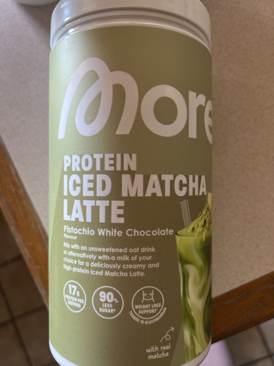 More Nutrition Cibi & Specialità: More Protein iced matcha latte – Nuovo e nell'imballaggio originale da Zäziwil venduto da Lara130802