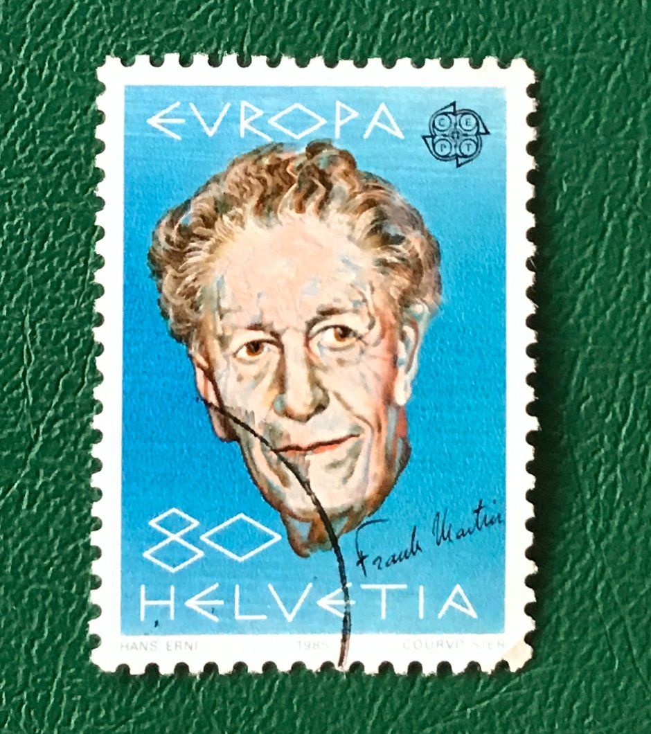 Tutti i francobolli: Nr.716 mit Stempel Frank Martin 1985  – Usato da Aarau venduto da Billa007