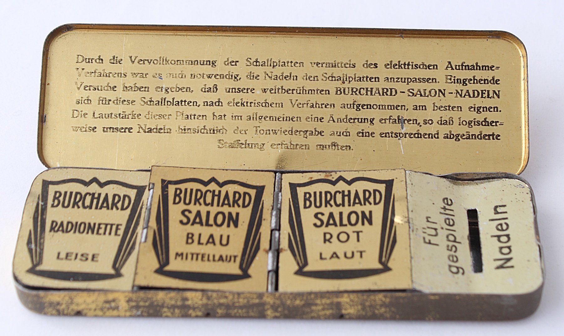 Sonstiges Zubehör: Burchard-Electra-Sortiment Grammophonnadeln Schellack 20er – Gebraucht aus Zürich von Auctionata 3