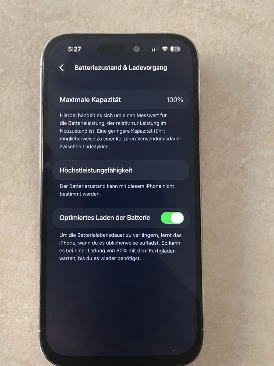Apple Handys / Smartphones: iPhone 14 Pro | 256 GB | Silber – Gebraucht aus Zürich von abi_d8rr 2