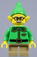 LEGO Minifigur Weihnachtself, aus Set 40746