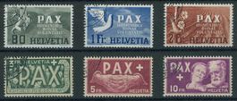 1945 - Waffenstillstand - Pax - gestempelt