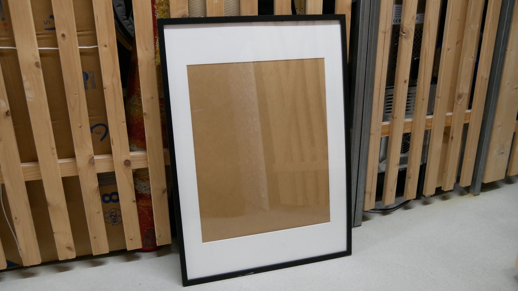 Bilderrahmen: Bilderrahmen Passepartout Holz schwarz weiss – Gebraucht aus Zürich von julia_vina 1