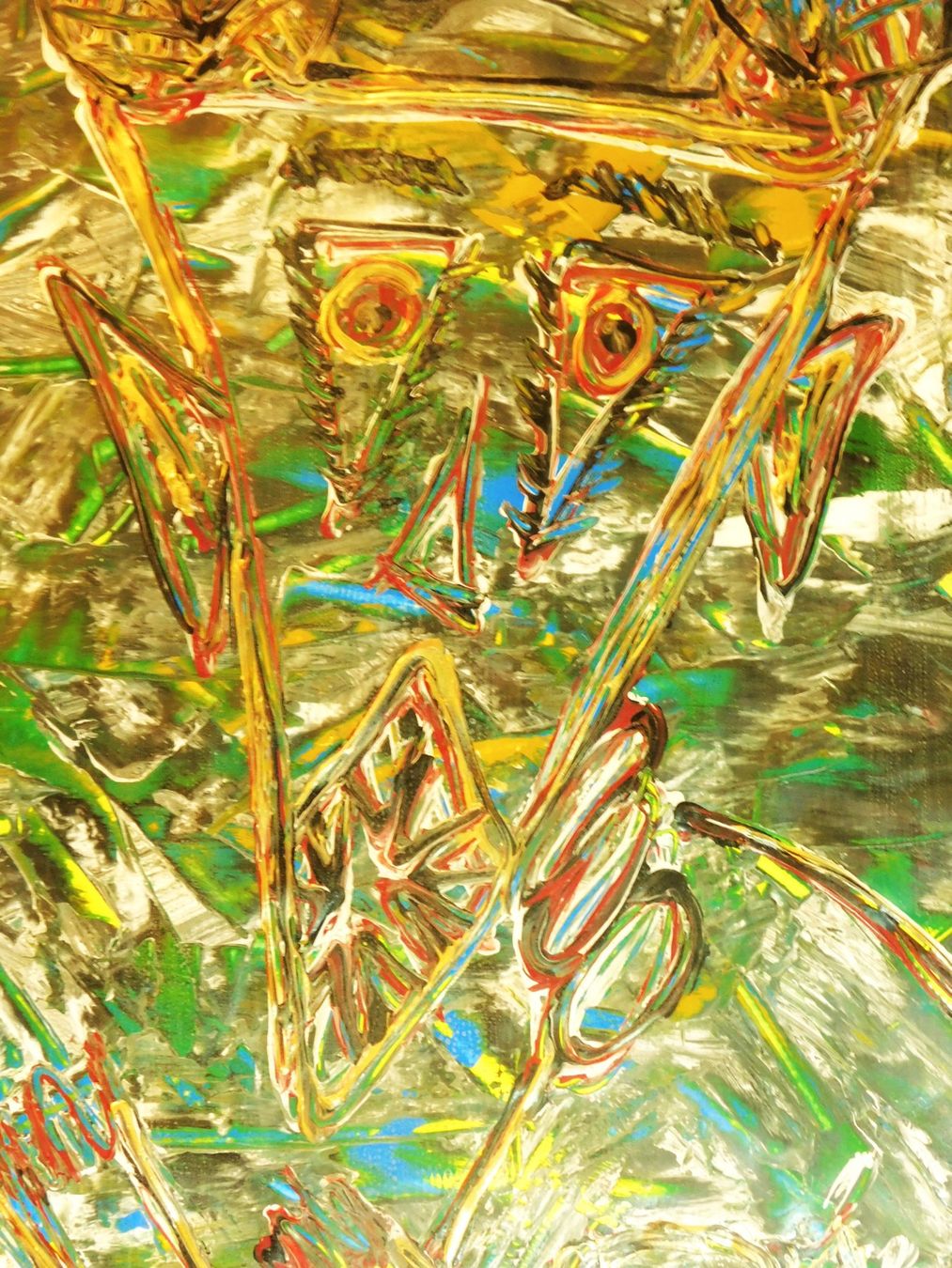 Gemälde: Moderne Kunstmalerei Akryl 2001er – Gebraucht aus Emmenbrücke von Ulisse-22 1