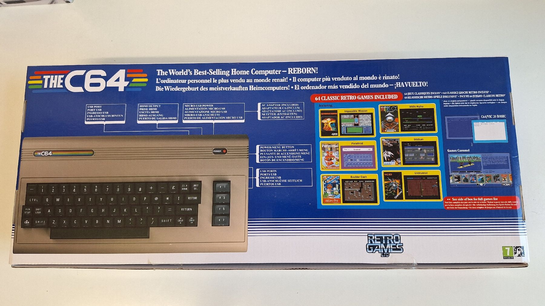 Commodore Konsolen: The C64 Maxi - Spielekonsole ovp – Gebraucht aus Wädenswil von RetroManiac86 1