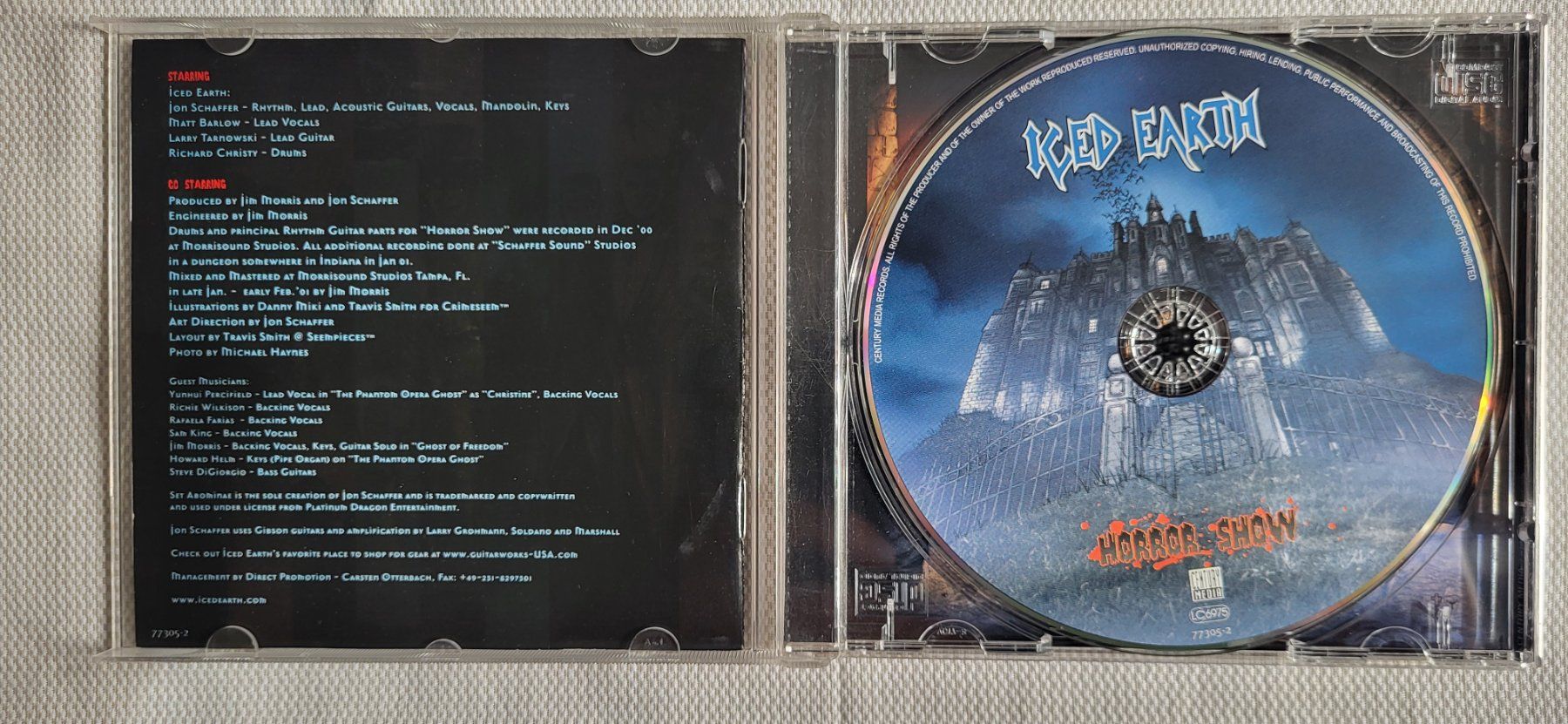 CD: Ice Earth - Horror show – Usato da Villars-sur-glane venduto da Epsilonhike 2