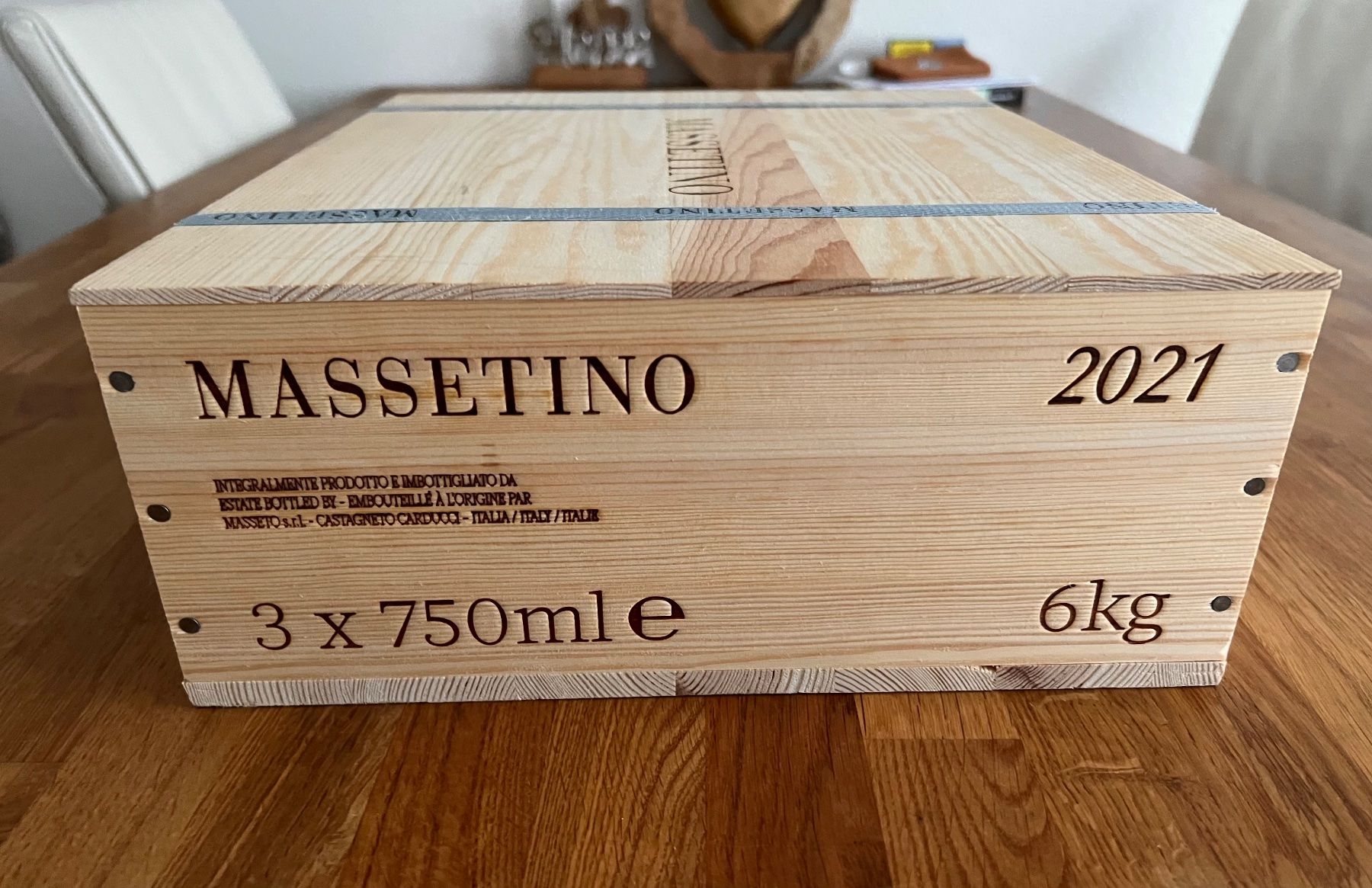 Wein: 3er OHK Massetino 2021 – Neu und originalverpackt aus Birmensdorf ZH von Zielasco