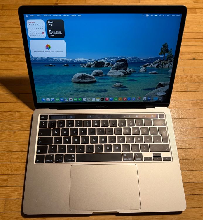 Macbook Pro 13Touchbar 2,0GHz i5 16 GB RAM 500 GB SSD silber (Gebraucht ...