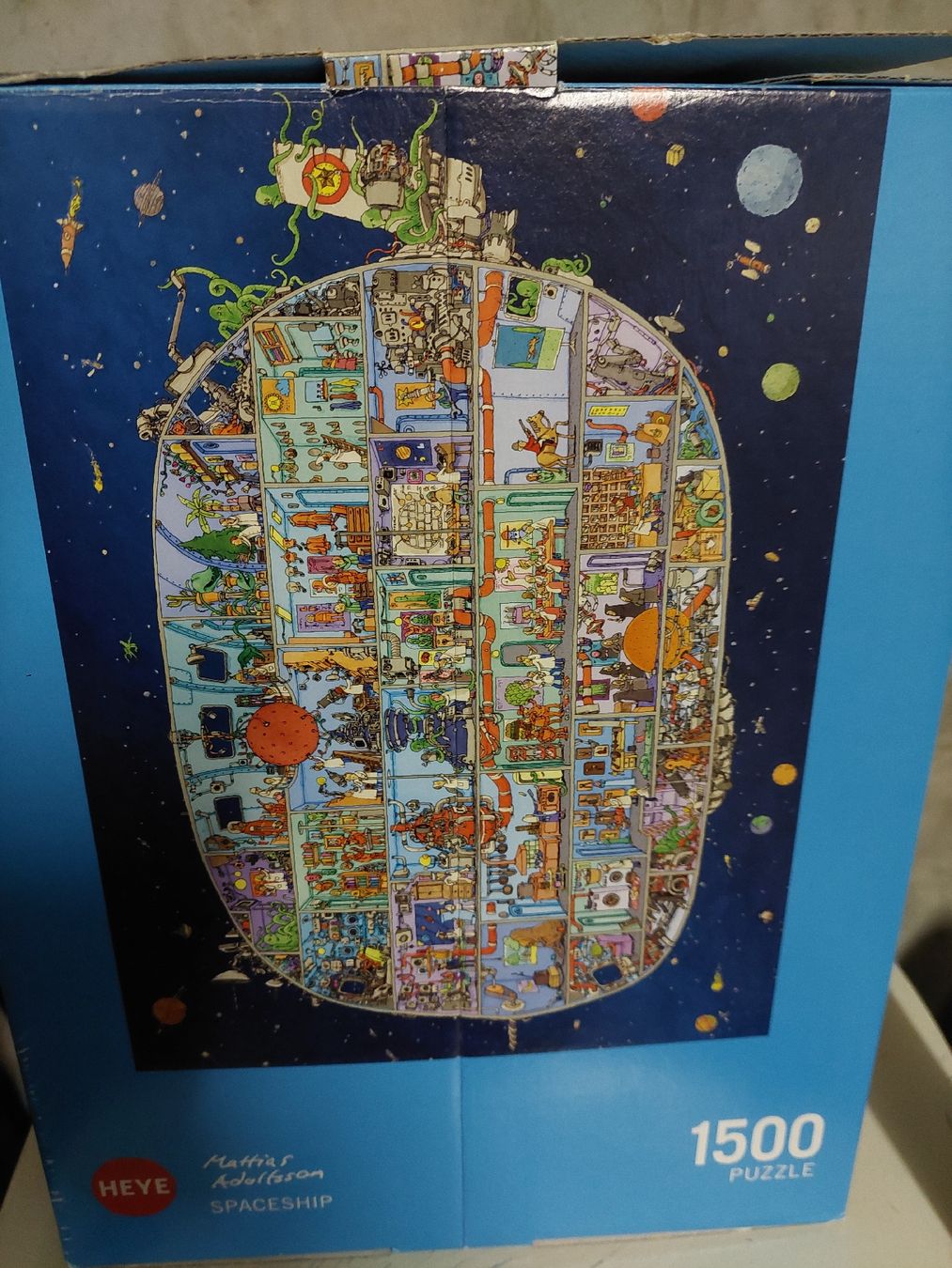 Heye Puzzle: Heye Puzzle Spaceship 1500 – Usato da Sissach venduto da zwwerg 1