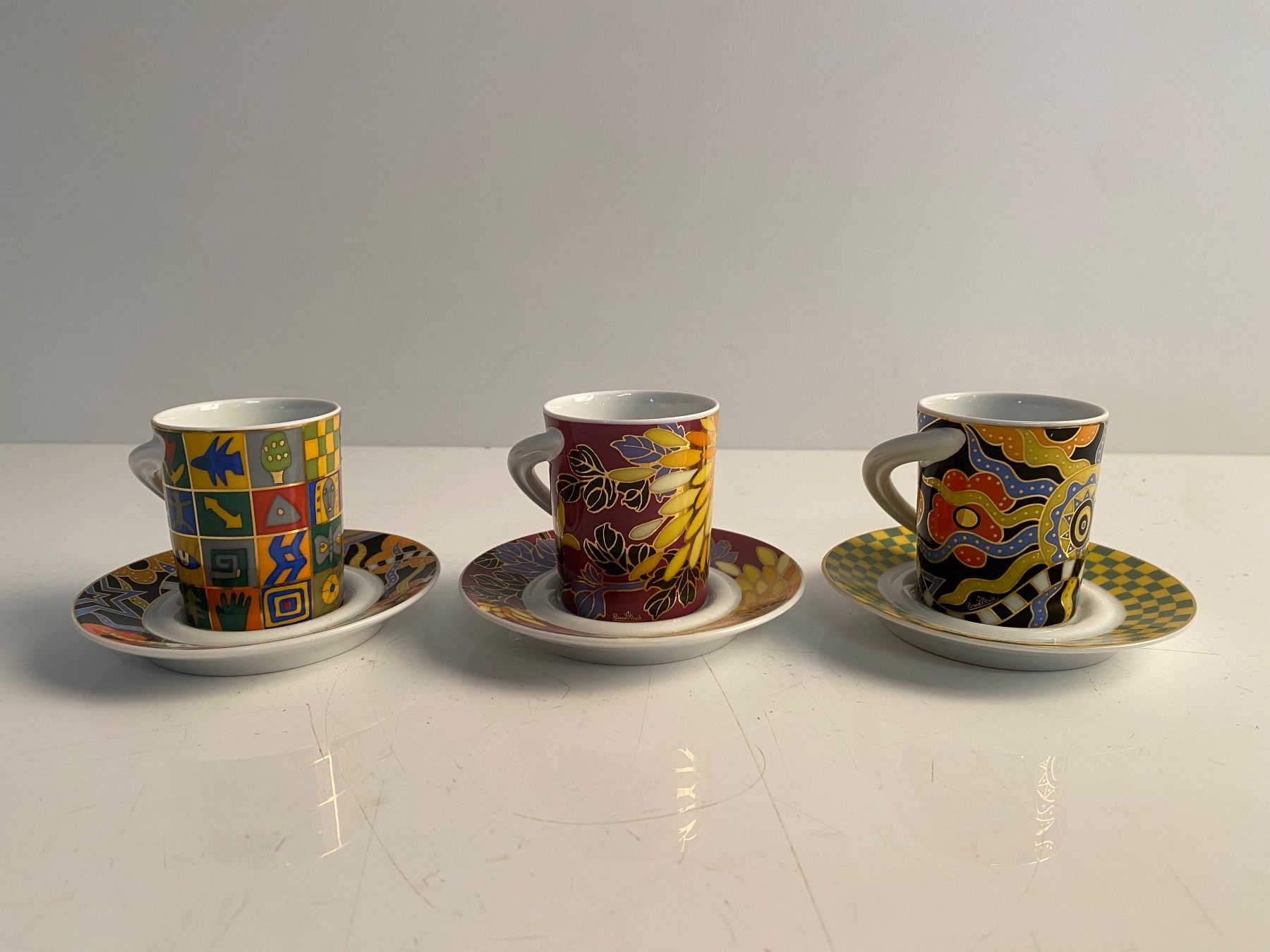 Rosenthal Tassen: 3er Set Espresso Sammeltassen Rosenthal studio-line – Gebraucht aus Küssnacht am Rigi von Brockenhaus-Rigi