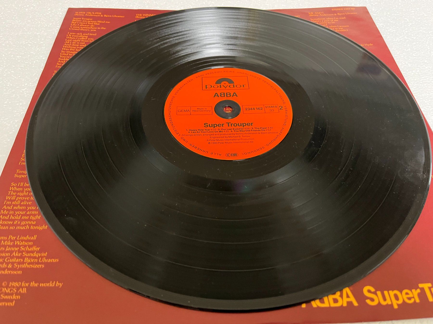 Dischi in vinile: LP ABBA Super Trouper LP – Usato da Mumpf venduto da dadaboygugu 4