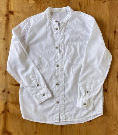 Chemise H&M - lin/coton - taille 152cm-11/12 ans - État neuf