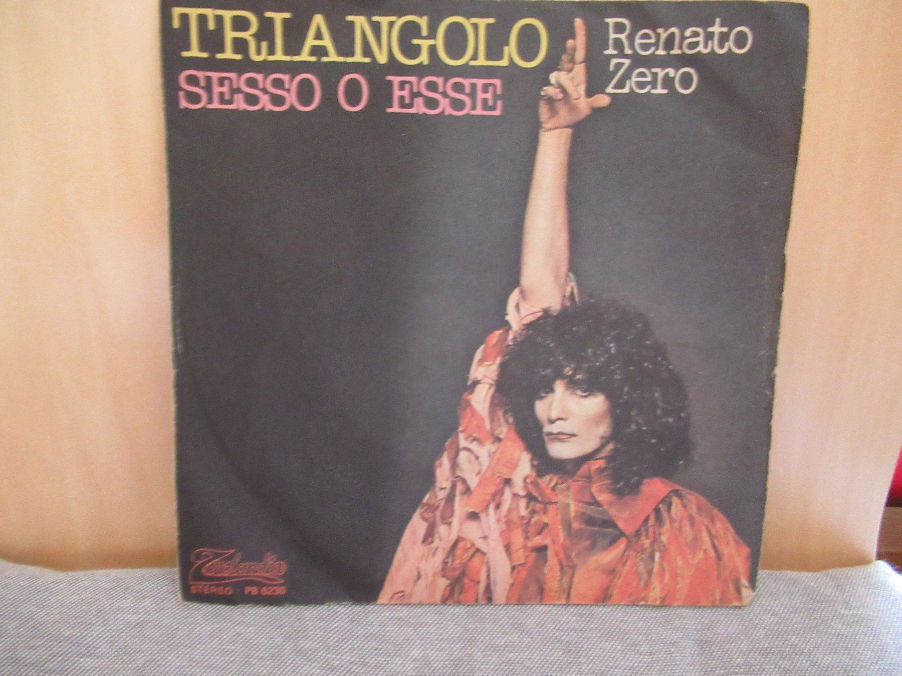 Dischi in vinile: RENATO ZERO - TRIANGOLO – Usato da Grône venduto da Mire01