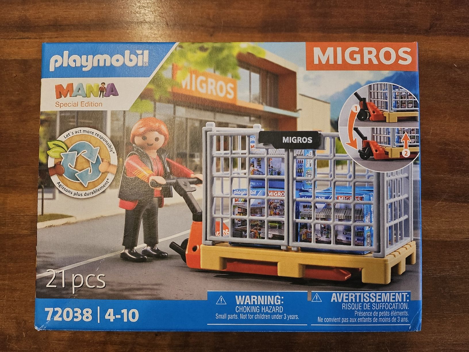 Playmobil Giocattoli: Playmobil Migros Mania 72038 – Nuovo e nell'imballaggio originale da Baar venduto da Naedels-Kreationen