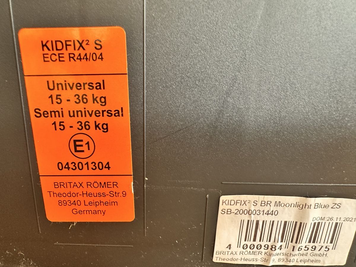Britax Römer Sièges auto: Britax Römer Kidfix – D'occasion à Liebefeld par tschudy02 1