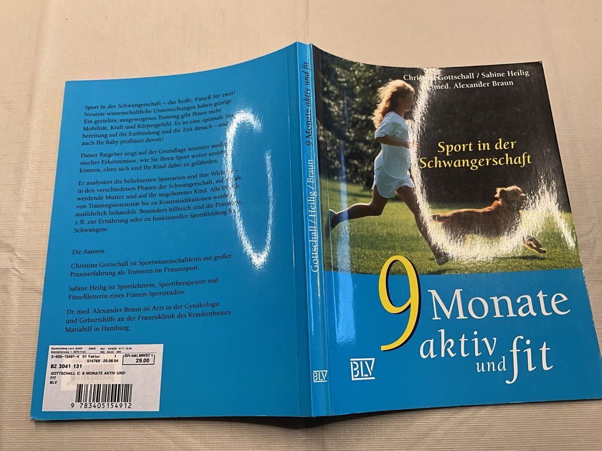 Libri: 9 Monate aktiv und fit – Usato da Oberhof venduto da Hibrzel