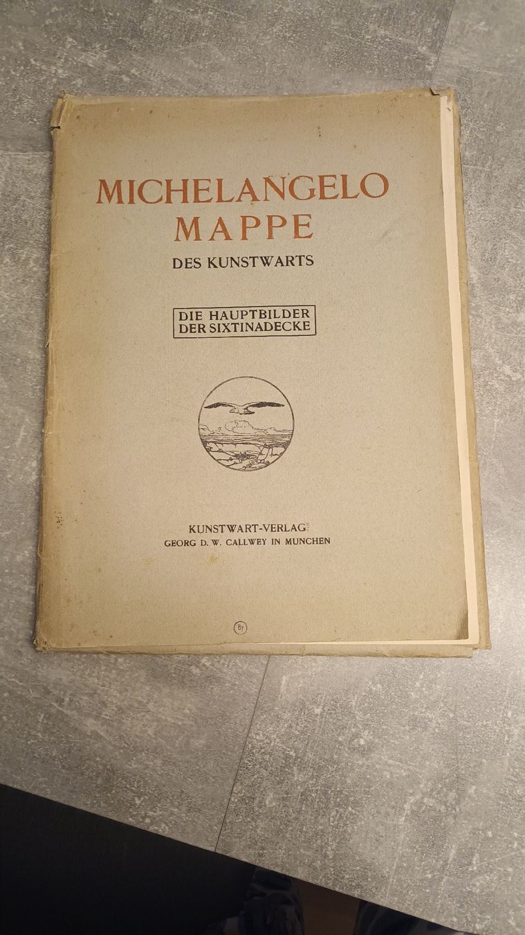 Libri: Mappe von Michelangelo des Kunstwarts – Usato da chur venduto da erika025