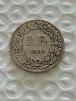 2 Franken 1909  Rar