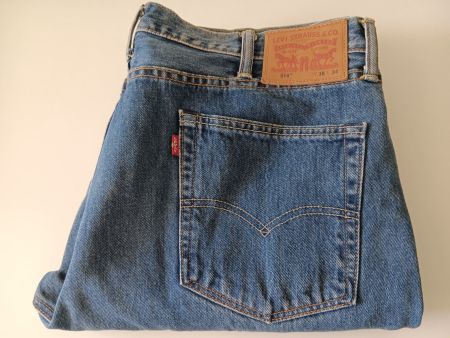 LEVI'S 514 Jeans bleu taille W38 L34