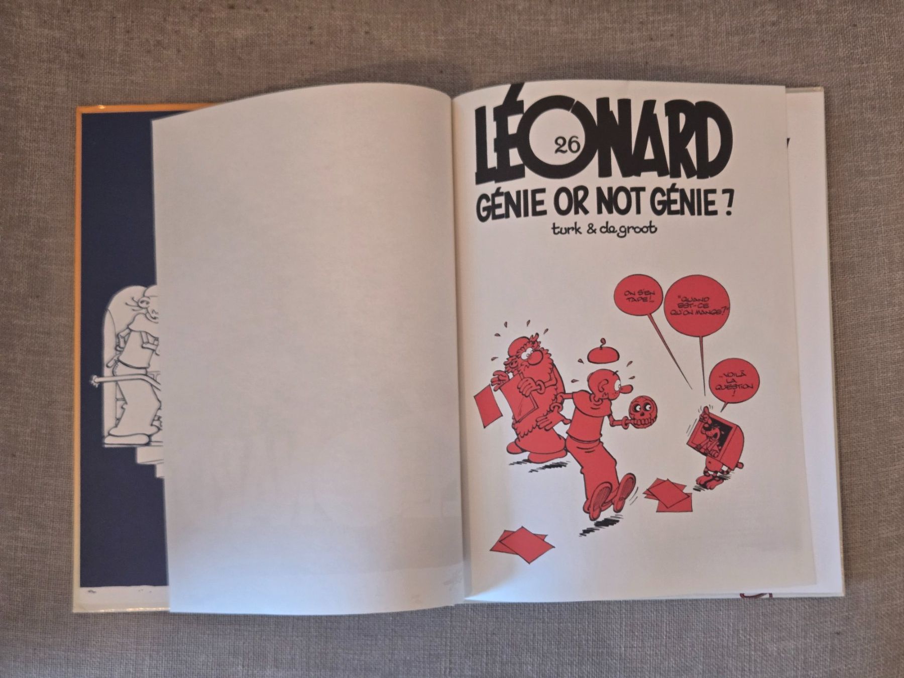 Fumetti: Léonard N°26 - Génie or not génie? - EO – Usato da Crémines venduto da Blakedrake 3