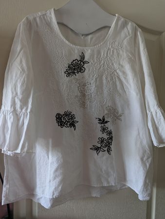 Leinenbluse 46