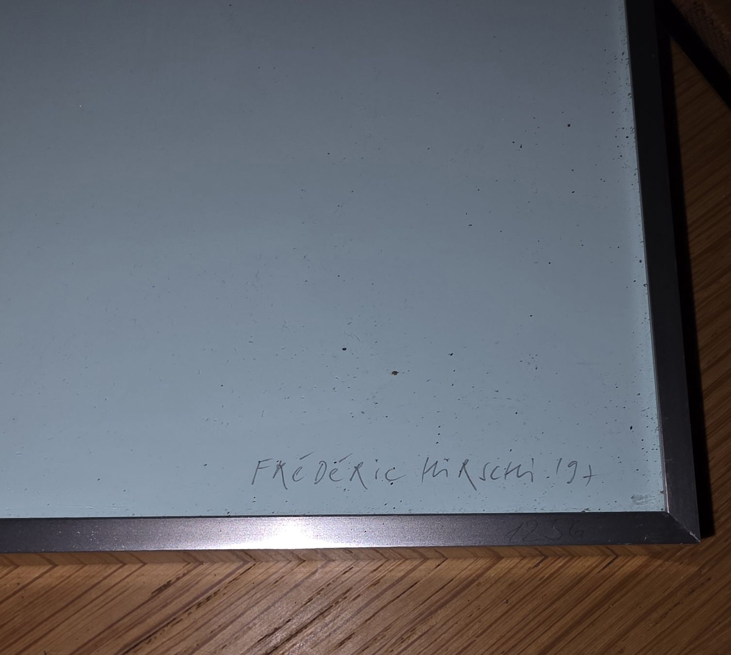 Foto & Immagini: Frédéric Hirschi Serigraphie mit Rahmen, signiert – Usato da Zürich venduto da Troval84 1