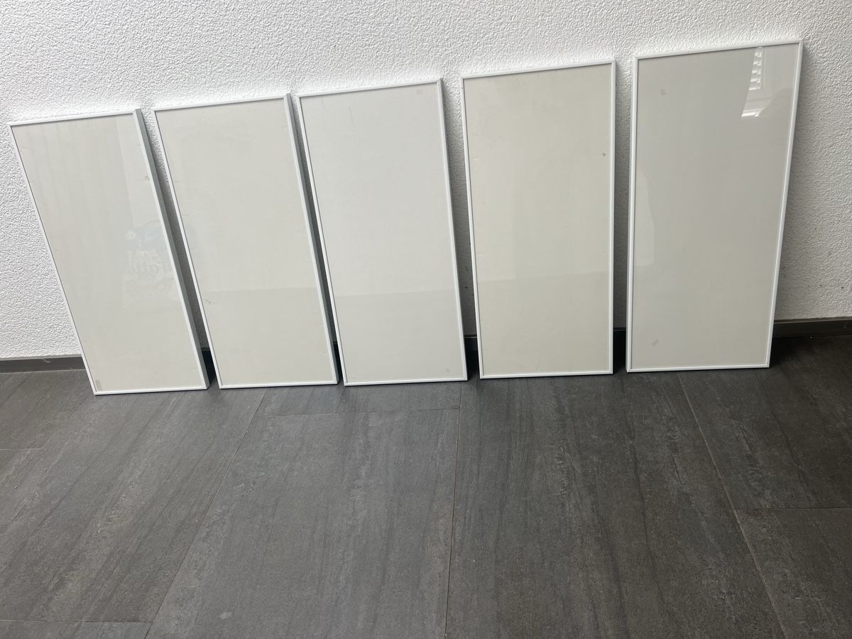 Bilderrahmen: 5 identische Alu-Bilderrahmen – Gebraucht aus Rain von Pic-Ass 1