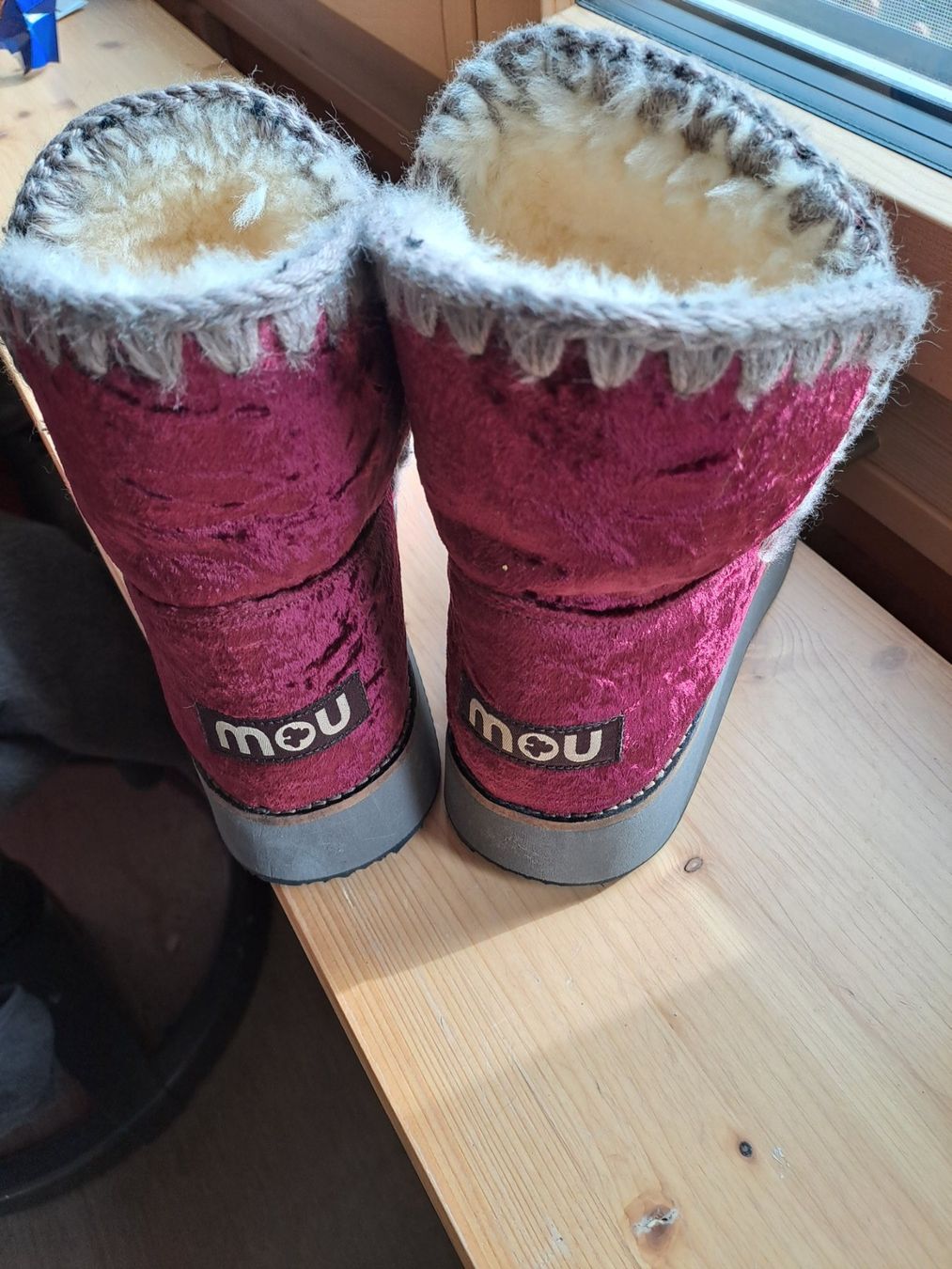 Mou Damenschuhe: Mou Lammfellboots. Gr.39/40 – Gebraucht aus Emdthal von kasira 2