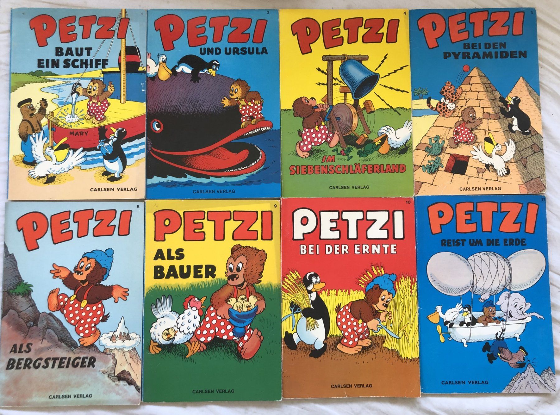 Fumetti: 21x PETZI - Hefte - Carlsen Verlag – Usato da Schaffhausen venduto da durruti 2
