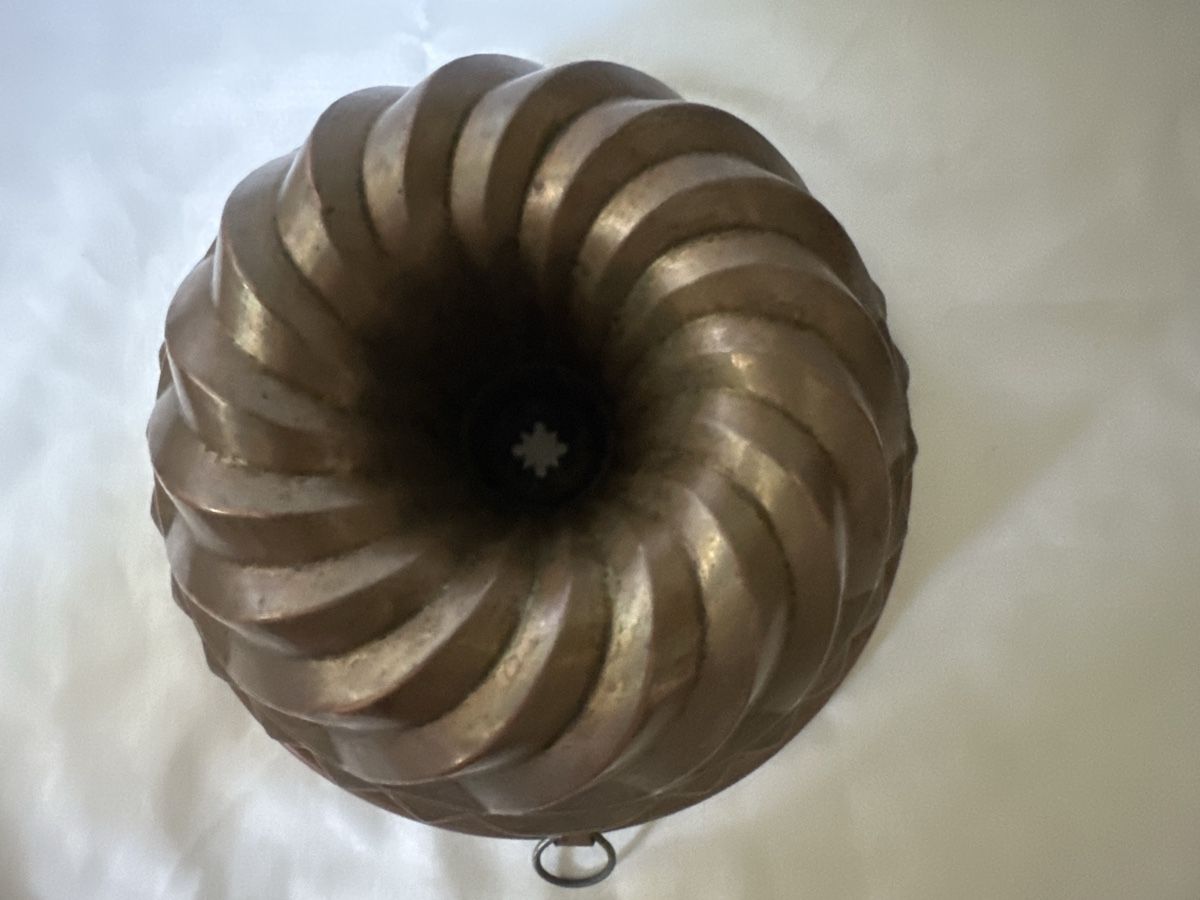 Backformen: Gugelhupf Backform aus Kupfer mit Ring gebraucht ca.24 cm – Gebraucht aus Zürich von Chaeffeler 1