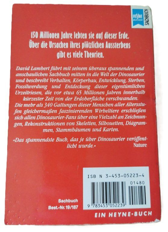 Livres: Die Dinosaurier (Buch, David Lambert) – D'occasion à Wilen b. Wollerau par morethanmusic 4