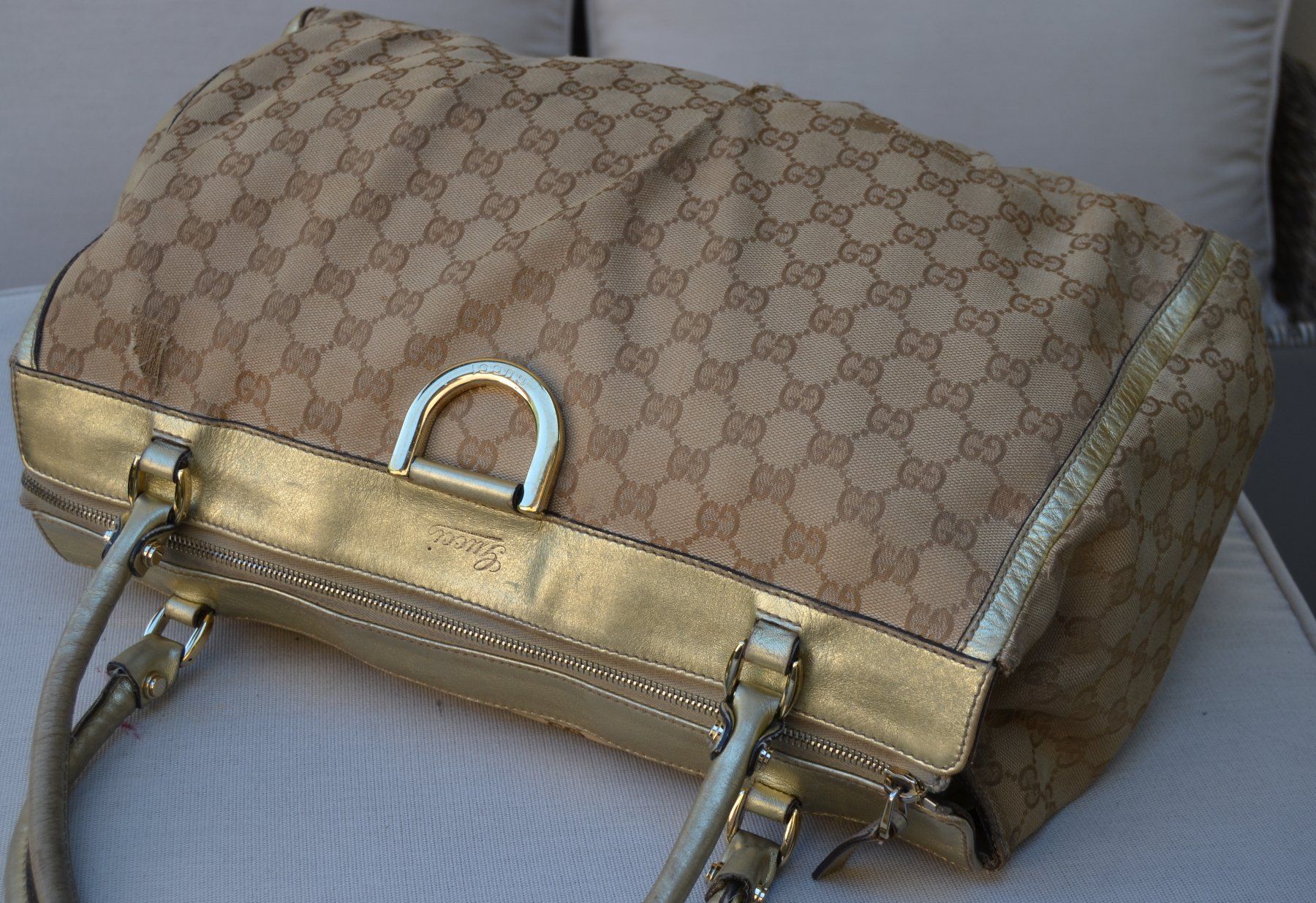 Gucci Borse da donna: Gucci GG Canvas Tasche / sac – Difettoso da Collonges venduto da arashee 2