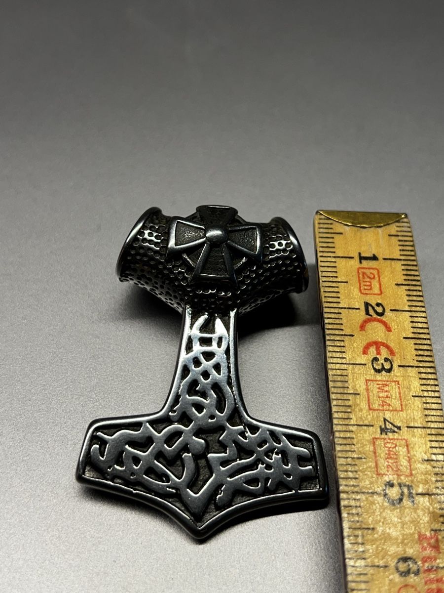 Ciondoli: Wikinger Thors Hammer Anhänger Edelstahl – Usato da Niederwangen BE venduto da KFI 4