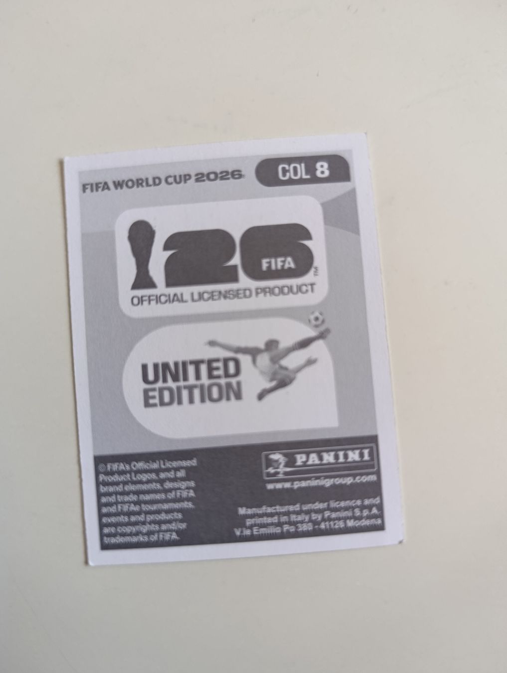 Panini Carte collezionabili: Panini World Cup 2026 COL 8 Lucumi – Nuovo (secondo la descrizione) da Lavey-Village venduto da pas_7xd2 1