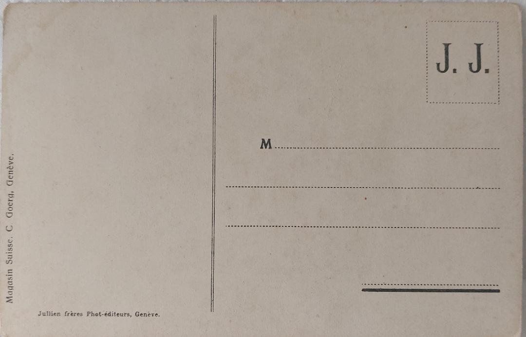 Cartoline postali: GENÈVE - La Tour du Molard – Usato da Delémont venduto da Domdom1 1