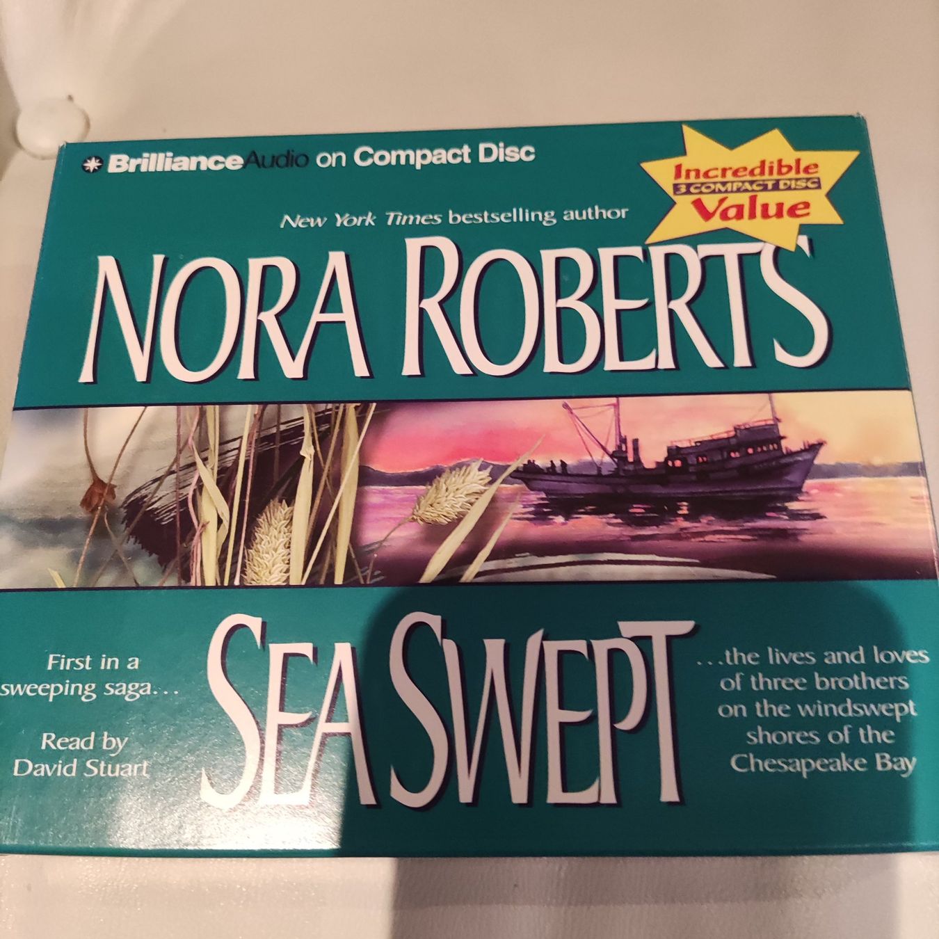 Audiolibri: Nora Roberts - Sea Swept Hörbuch CDs E – Usato da Solothurn venduto da Csw1