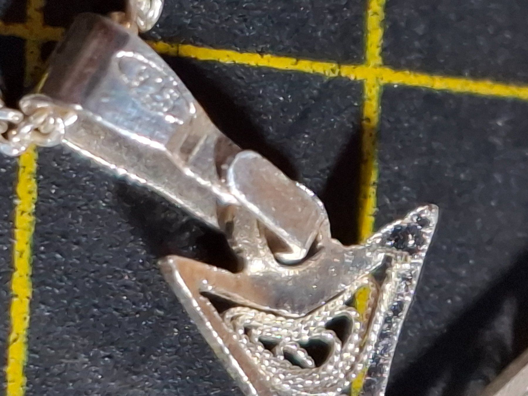 Catenine: Kette mit Anhänger S 925 – Usato da Zwieselberg venduto da Halifaxmendusli 4