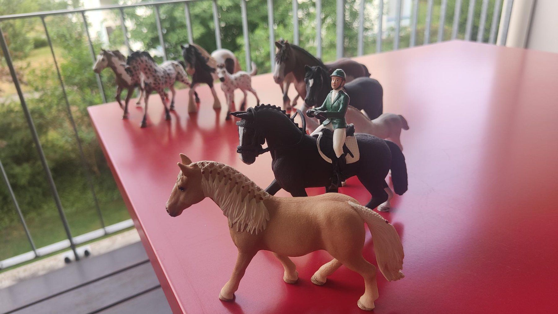 Schleich Giocattoli: Schleich Pferde 10 Stücke abzuholen – Usato da Dietikon venduto da mic_5rjw 2